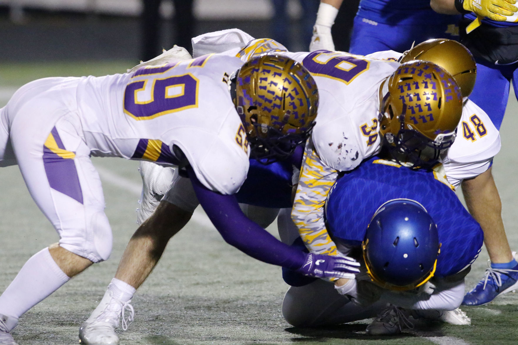 Gallery: 4A football semistate: Hobart vs. East Noble